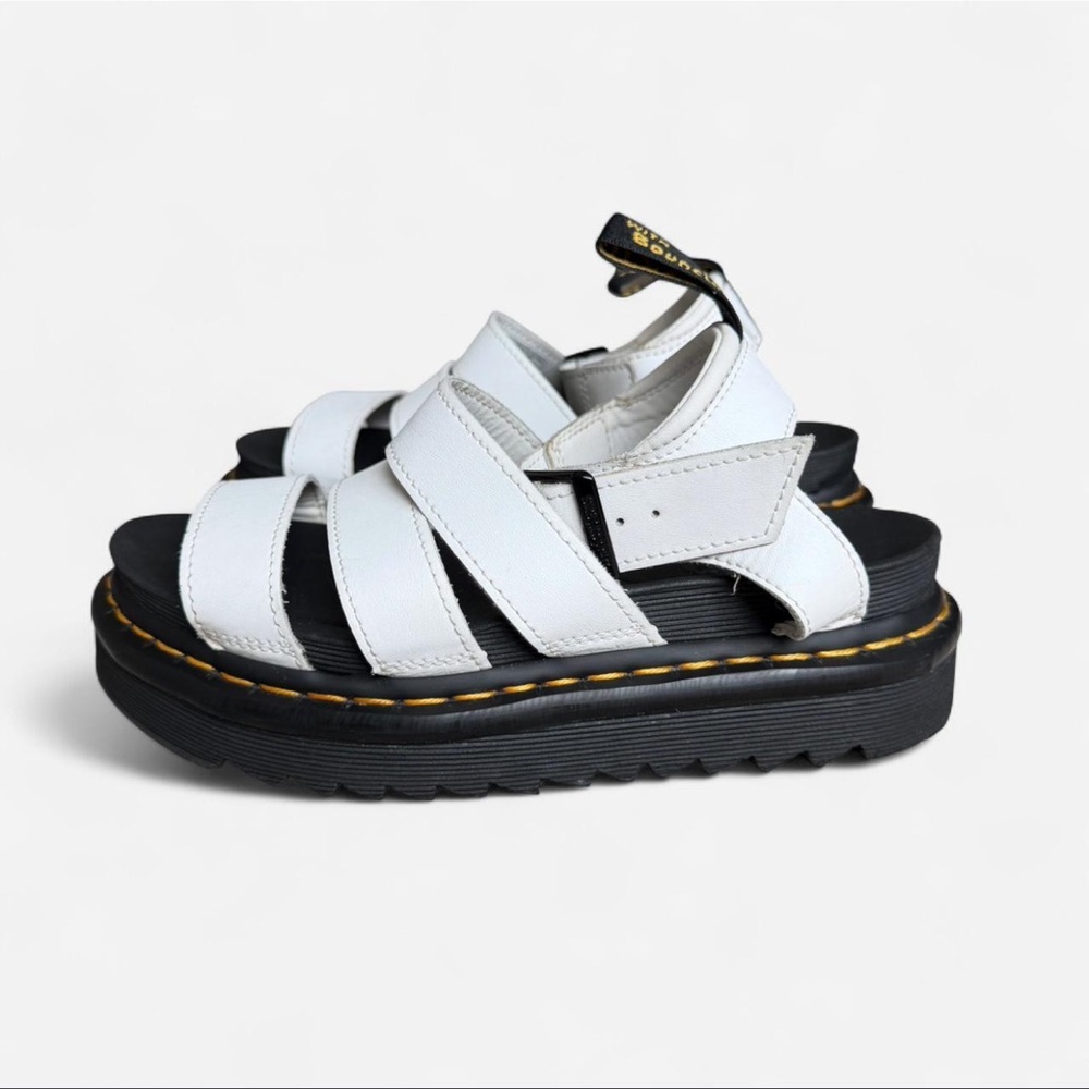 Dr. Martens Blaire leather platform sandals
